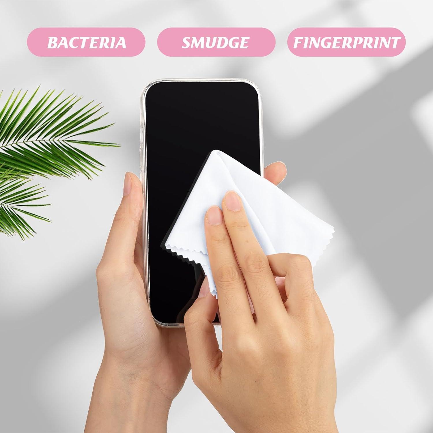 300 Paños de Microfibra para Gafas Leelosp 15x18 cm