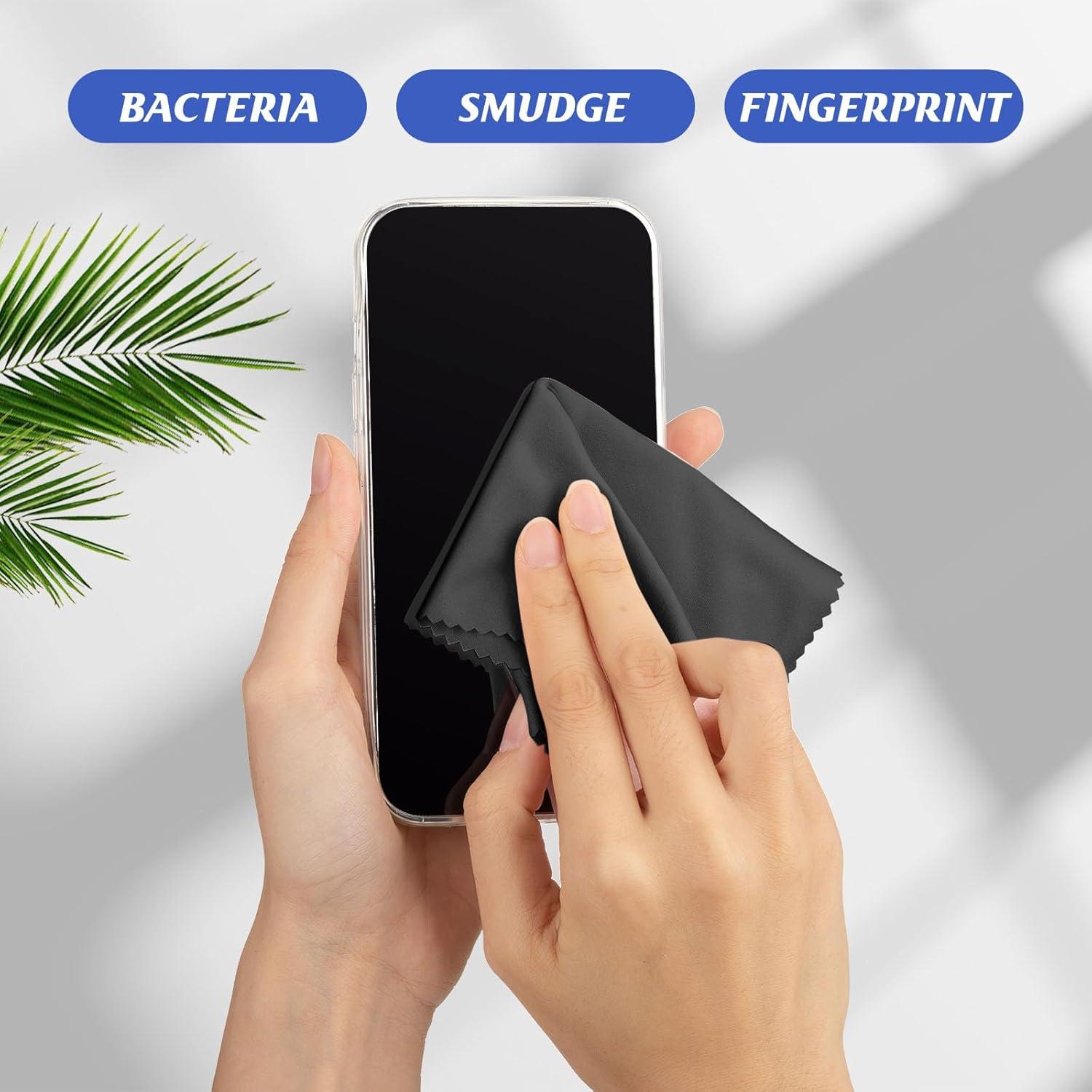 300 Paños de Limpieza de Microfibra Leelosp 15x18 cm