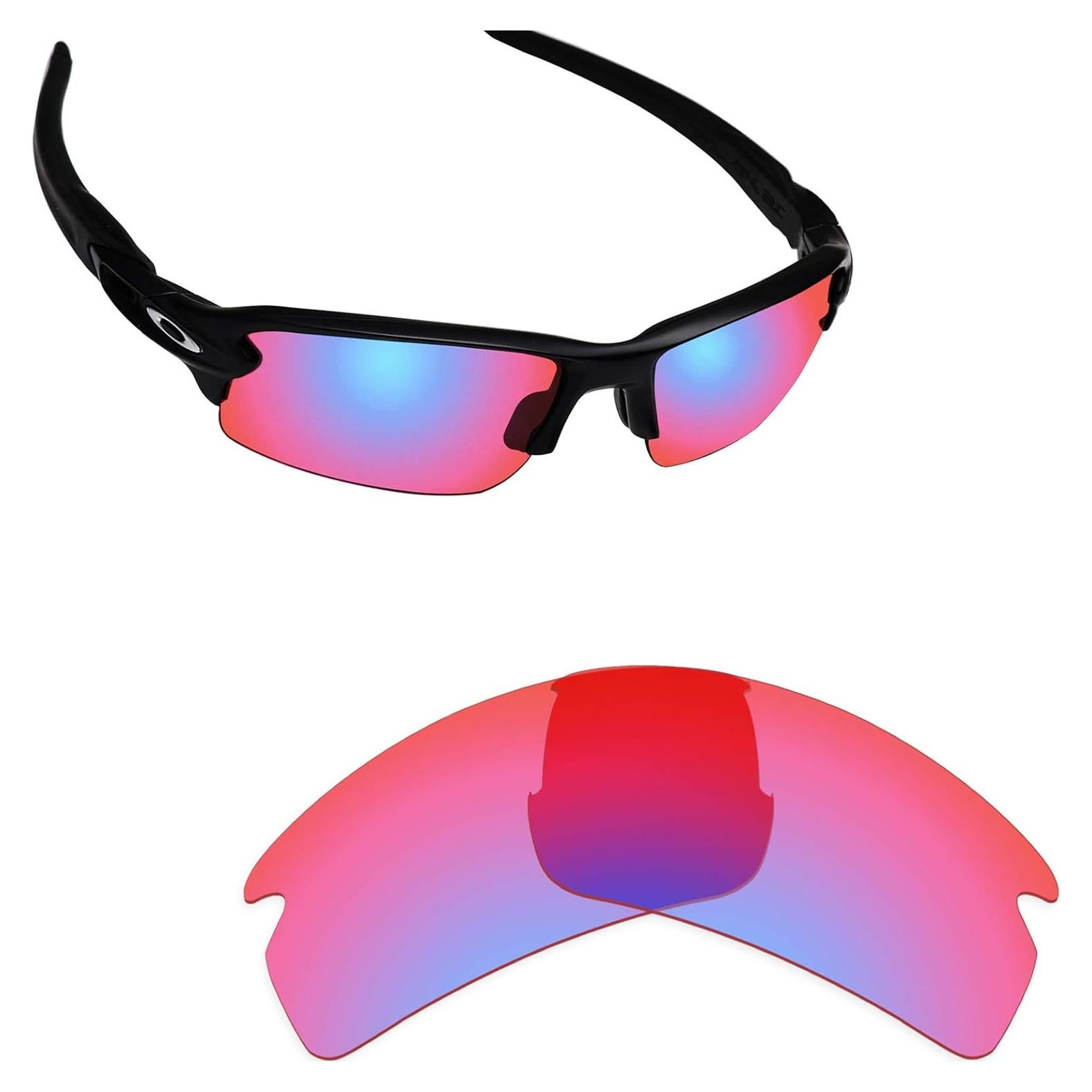 Lentes de Reemplazo Polarizados Alphax para Oakley Flak 2.0