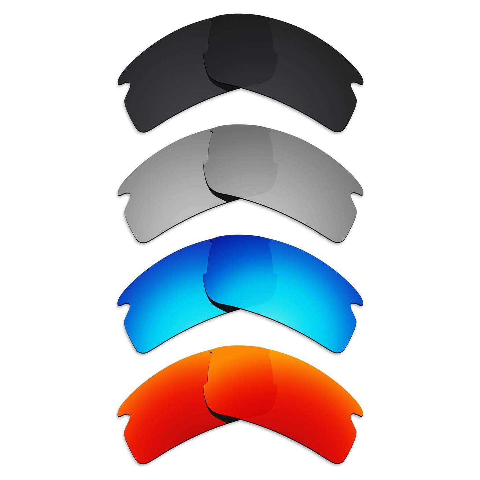 Lentes de Reemplazo Polarizados Alphax para Oakley Flak 2.0