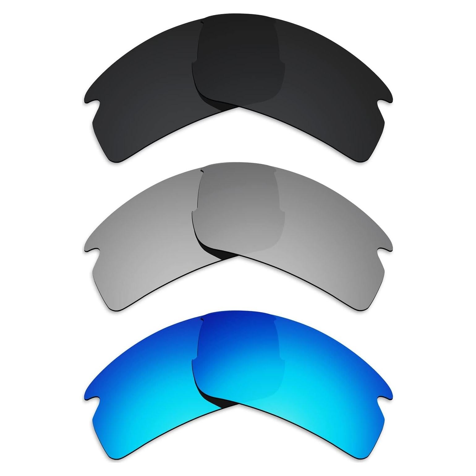 Lentes de Reemplazo Polarizados Alphax para Oakley Flak 2.0