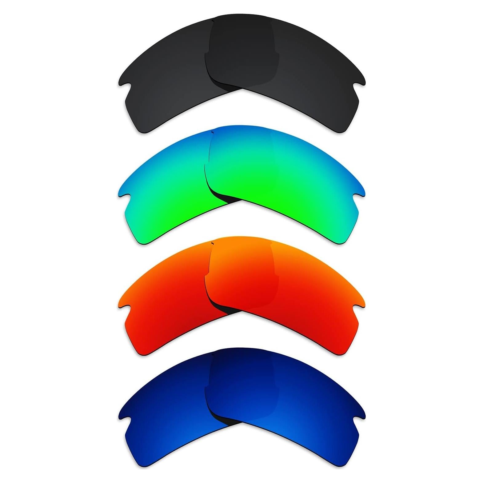 Lentes de Reemplazo Polarizados Alphax para Oakley Flak 2.0