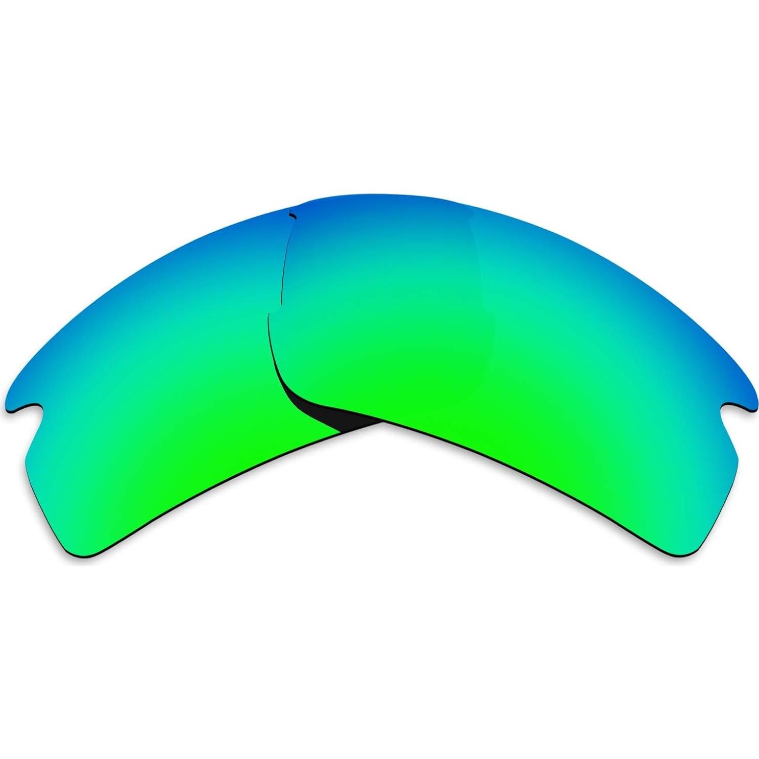 Lentes Polarizados Alphax para Oakley Flak 2.0 - Verde Esmeralda