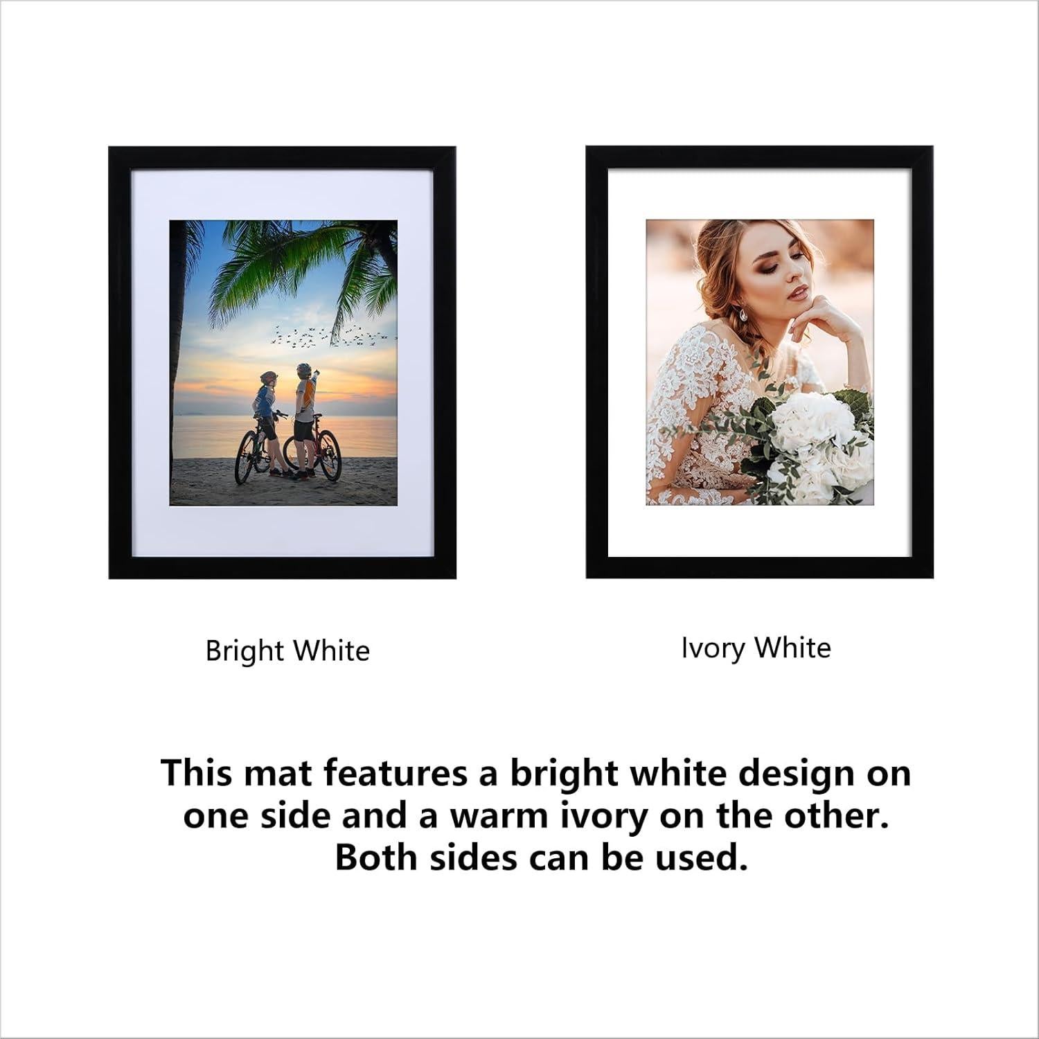 Juego de 4 Marcos de Foto CORE ART 28x36 cm Negro