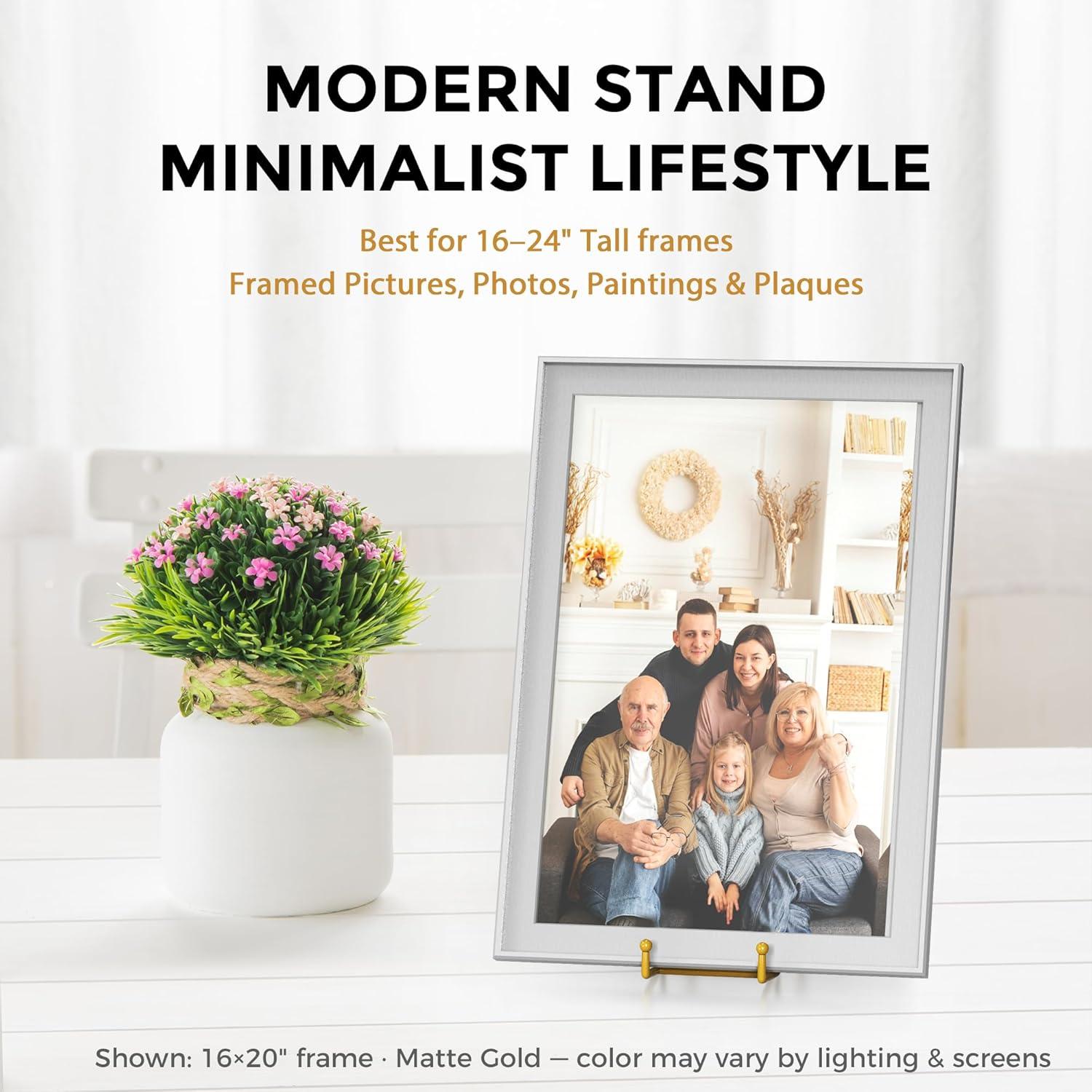 Soporte de Platos Grande TR-LIFE 30.48 cm Oro - 2 Piezas