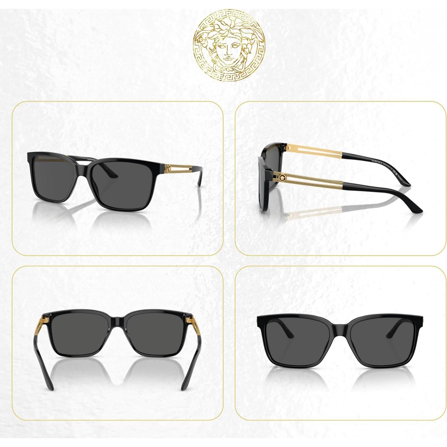 Gafas de sol cuadradas Versace VE4307 con kit de cuidado