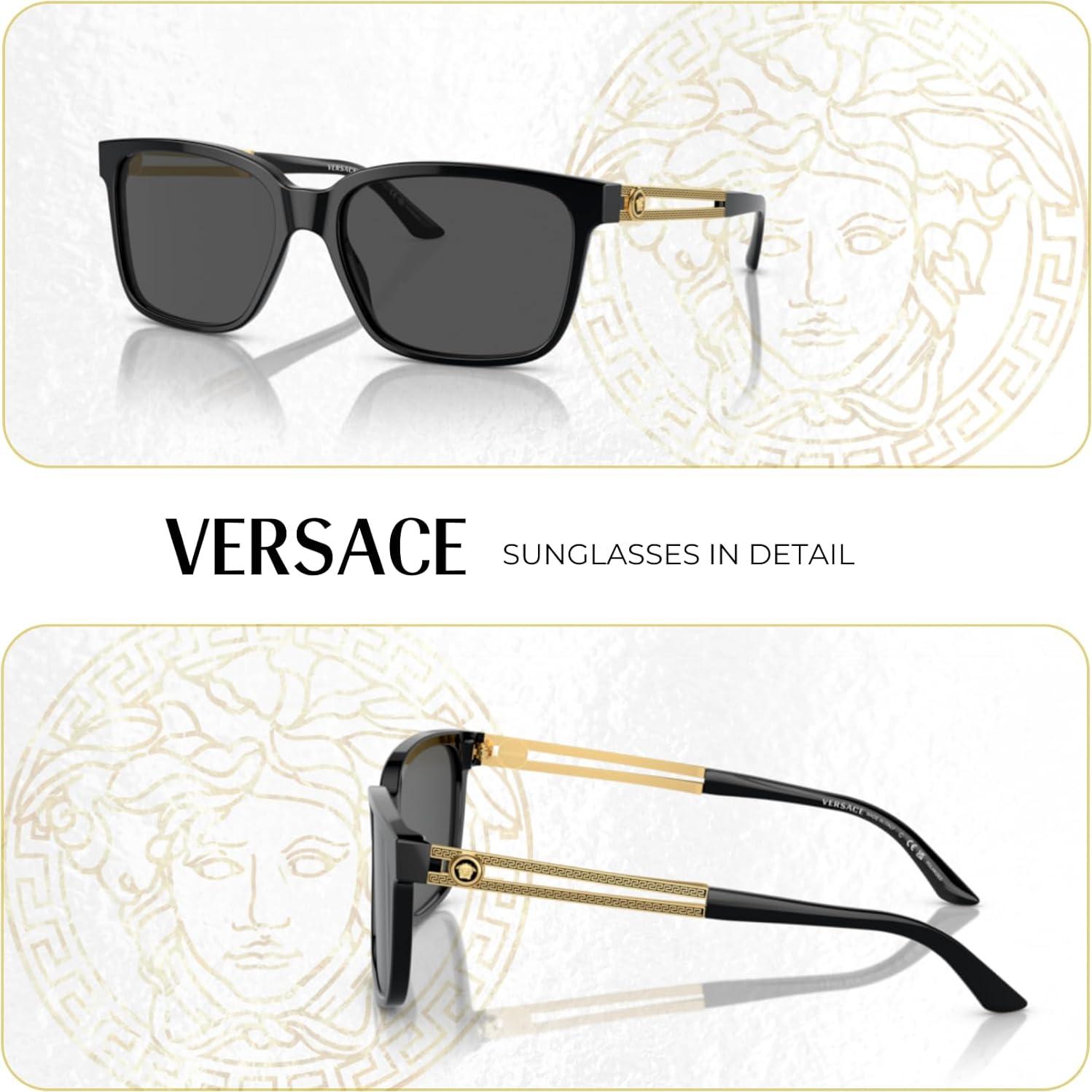 Gafas de sol cuadradas Versace VE4307 con kit de cuidado