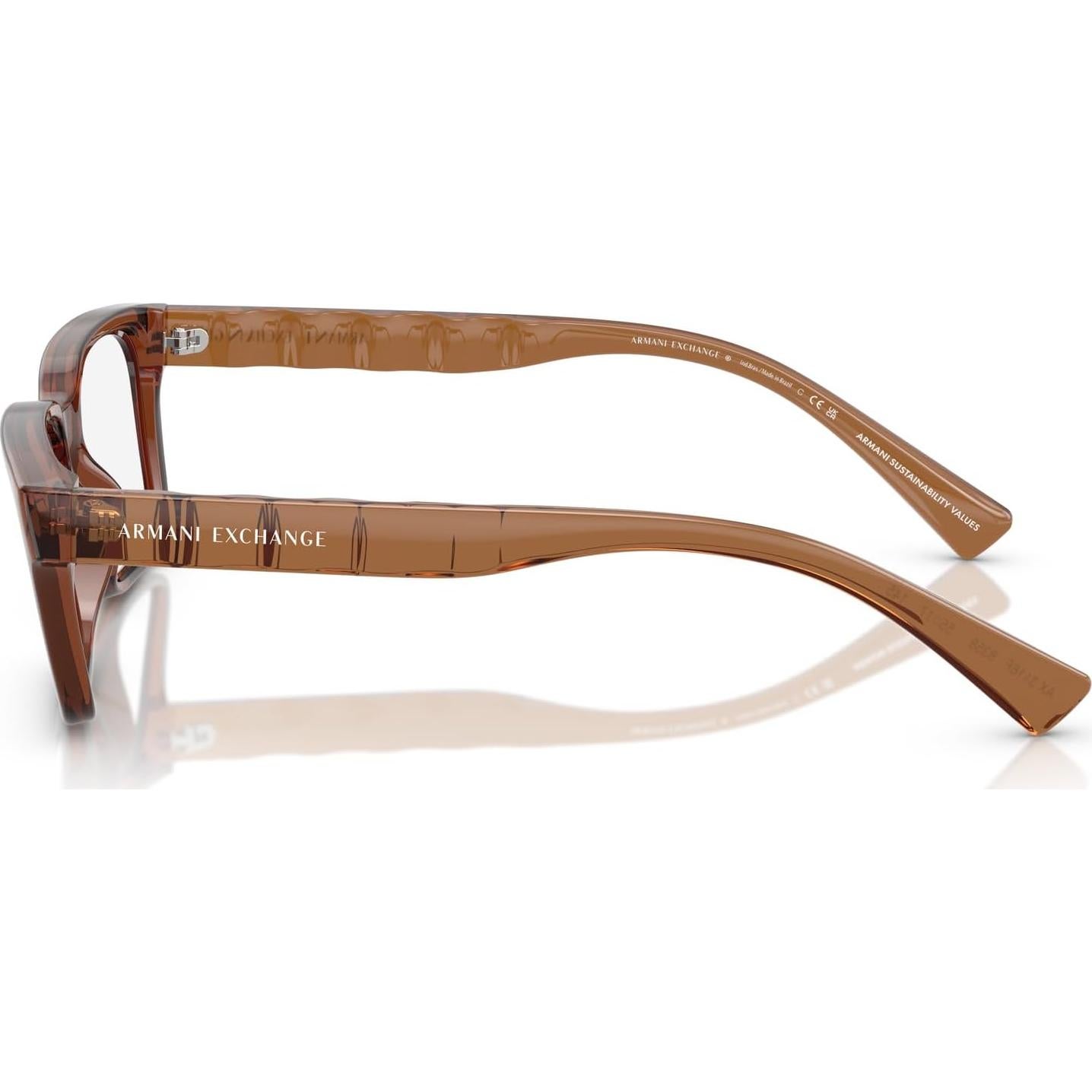 Montura de Gafas Recetadas Armani Exchange AX3116F Marrón