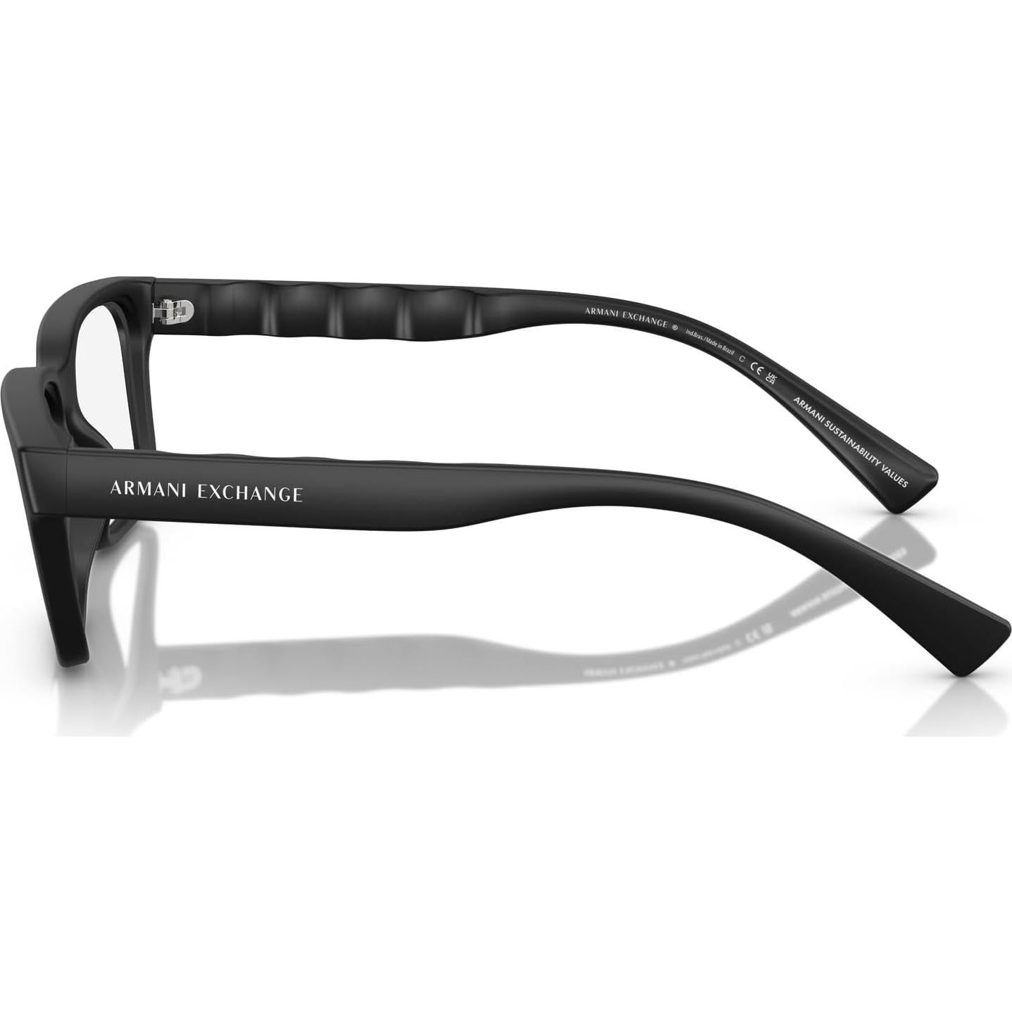 Montura de Gafas Recetadas AX3116F Negro Mate para Hombres