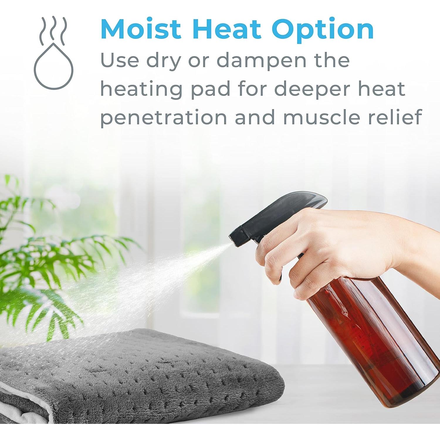 Almohadilla Térmica Pure Enrichment 30x60 cm 6 Niveles Calor