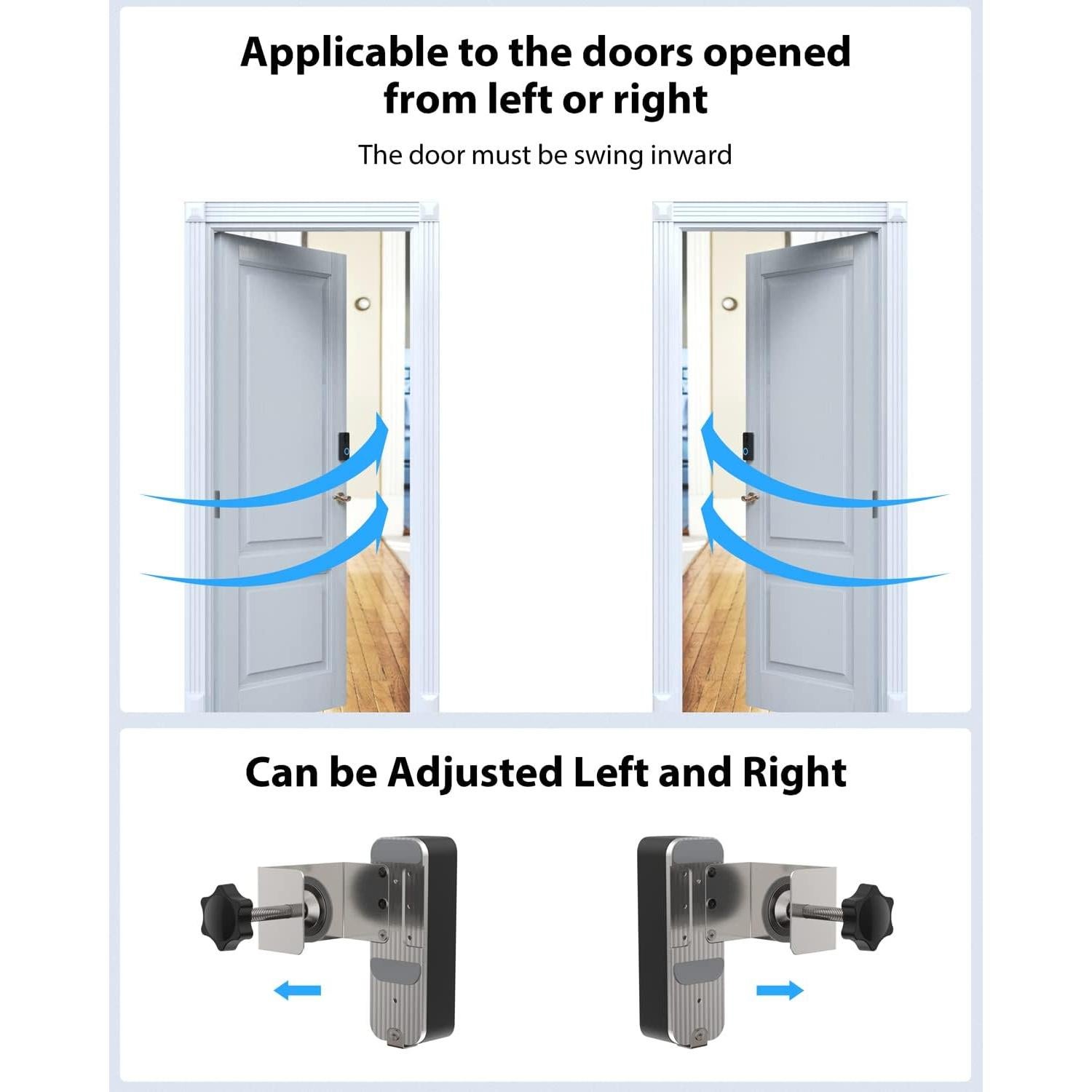 Soporte antirrobo Stouchi para timbre Blink - Plateado