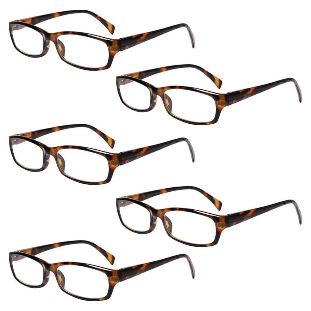 Gafas de Lectura Henotin 5 Piezas Anti Luz Azul 2.5D
