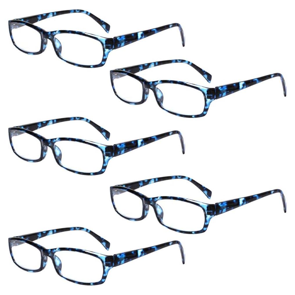 Gafas de Lectura Henotin 5-Pack Anti Luz Azul 2.75D