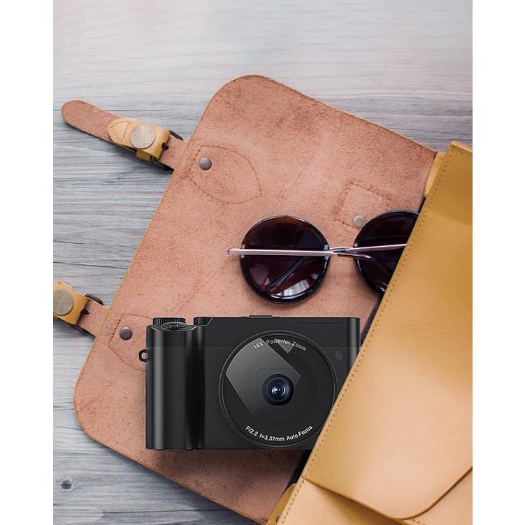 Cámara Digital 4K Zostuic 64MP con Pantalla 3'' y Flash