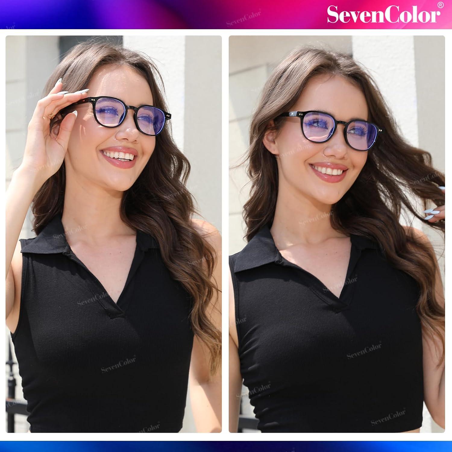 Gafas Cuadradas SevenColor con Filtro de Luz Azul - SC2505