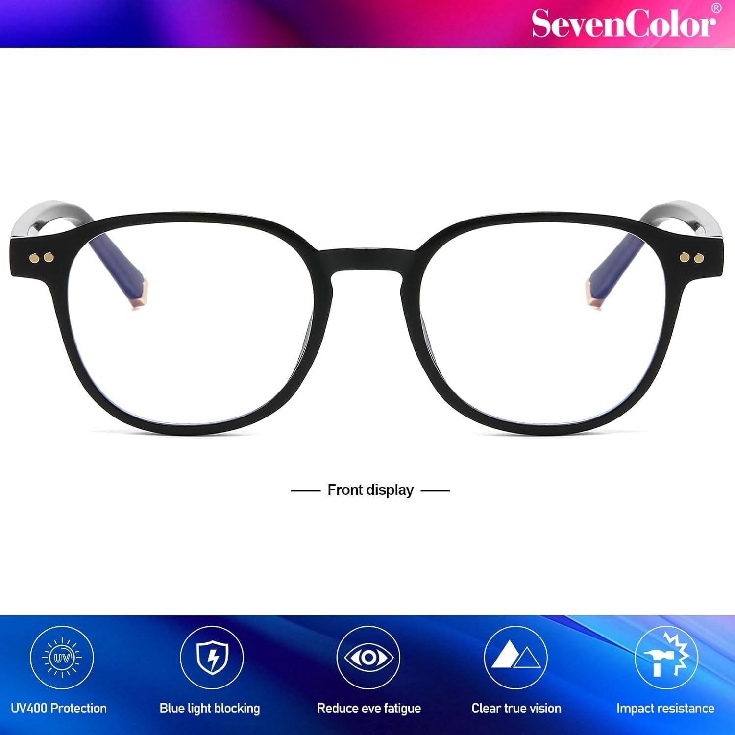 Gafas Cuadradas SevenColor con Filtro de Luz Azul - SC2505