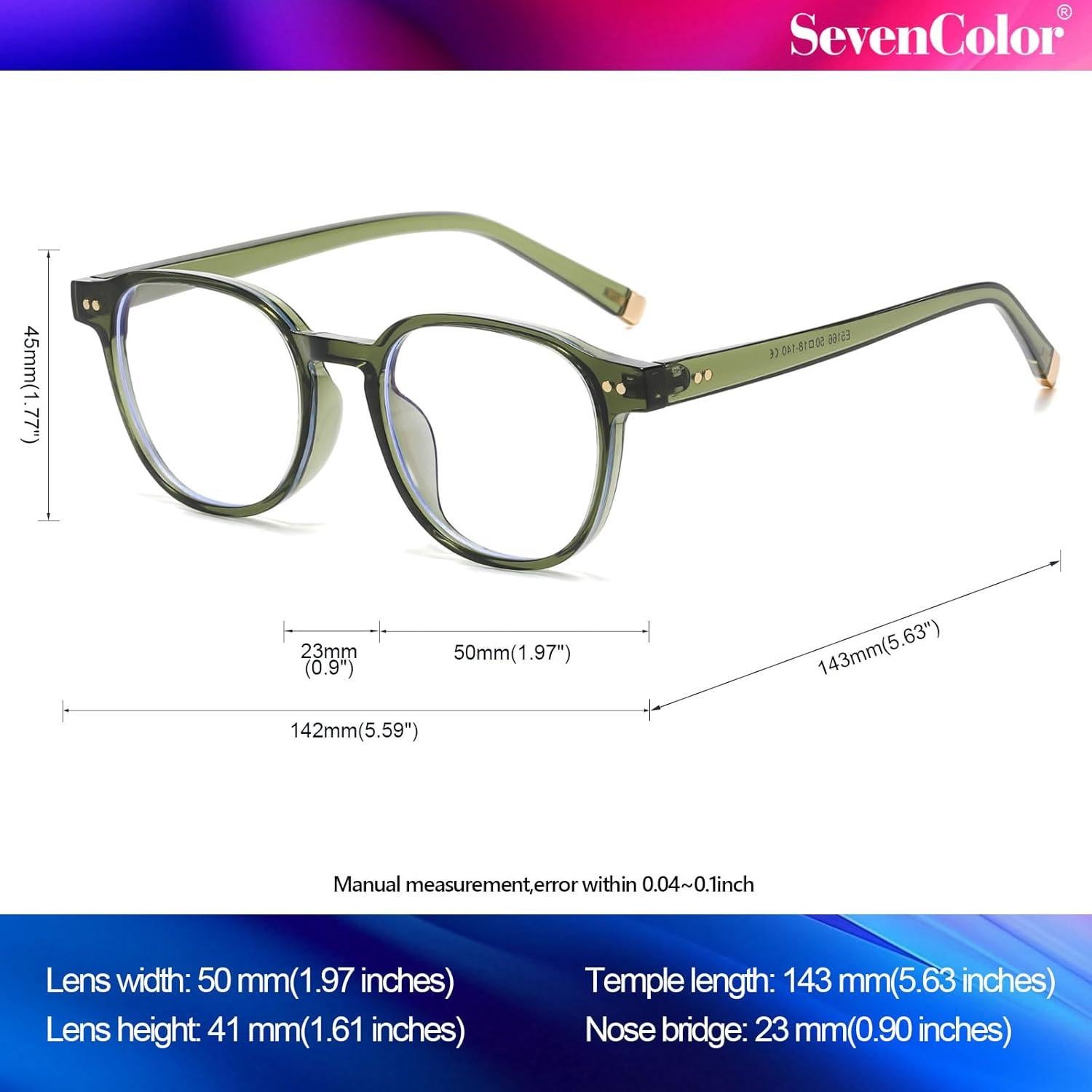 Gafas Cuadradas SevenColor SC2505 con Filtro Luz Azul