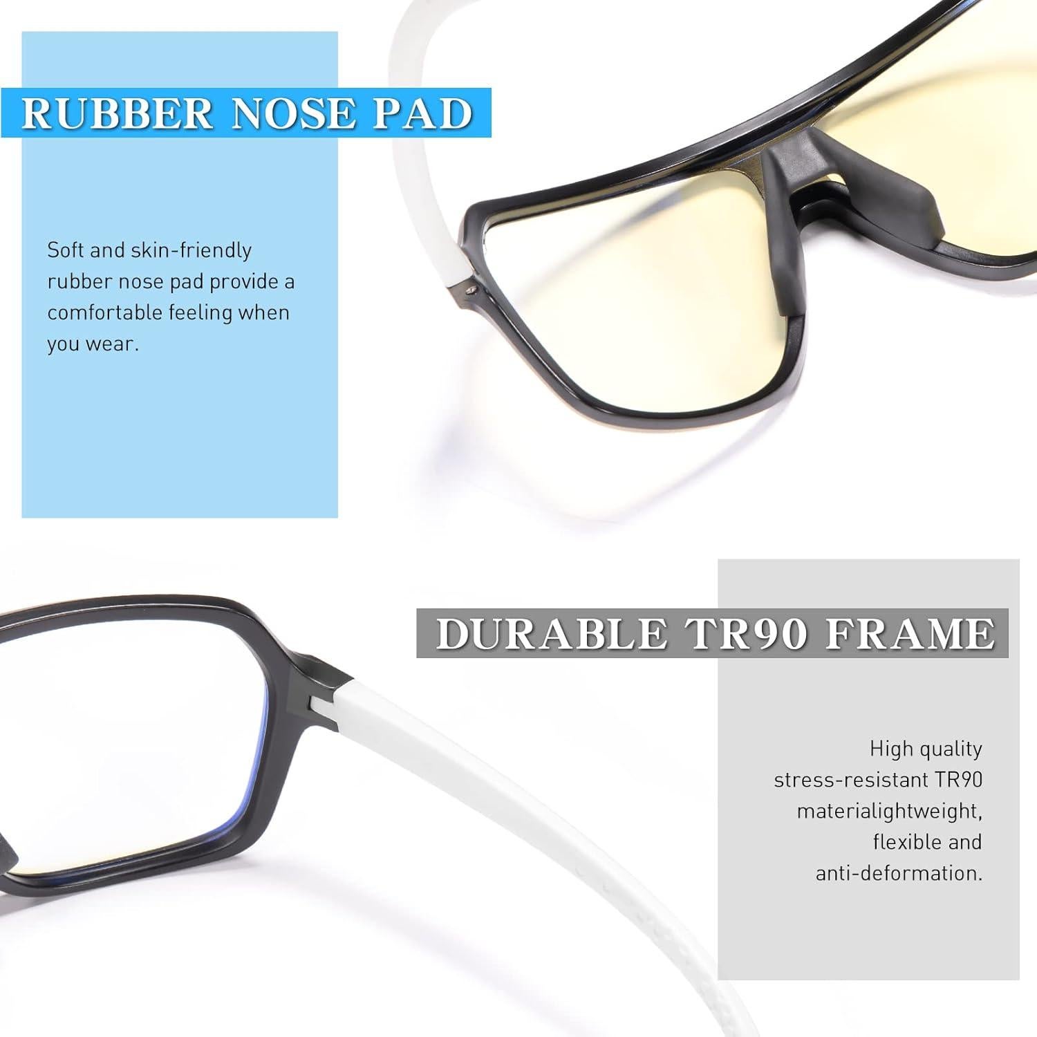 Gafas de Ciclismo KAPVOE Fotoquímicas UV400 para Adultos