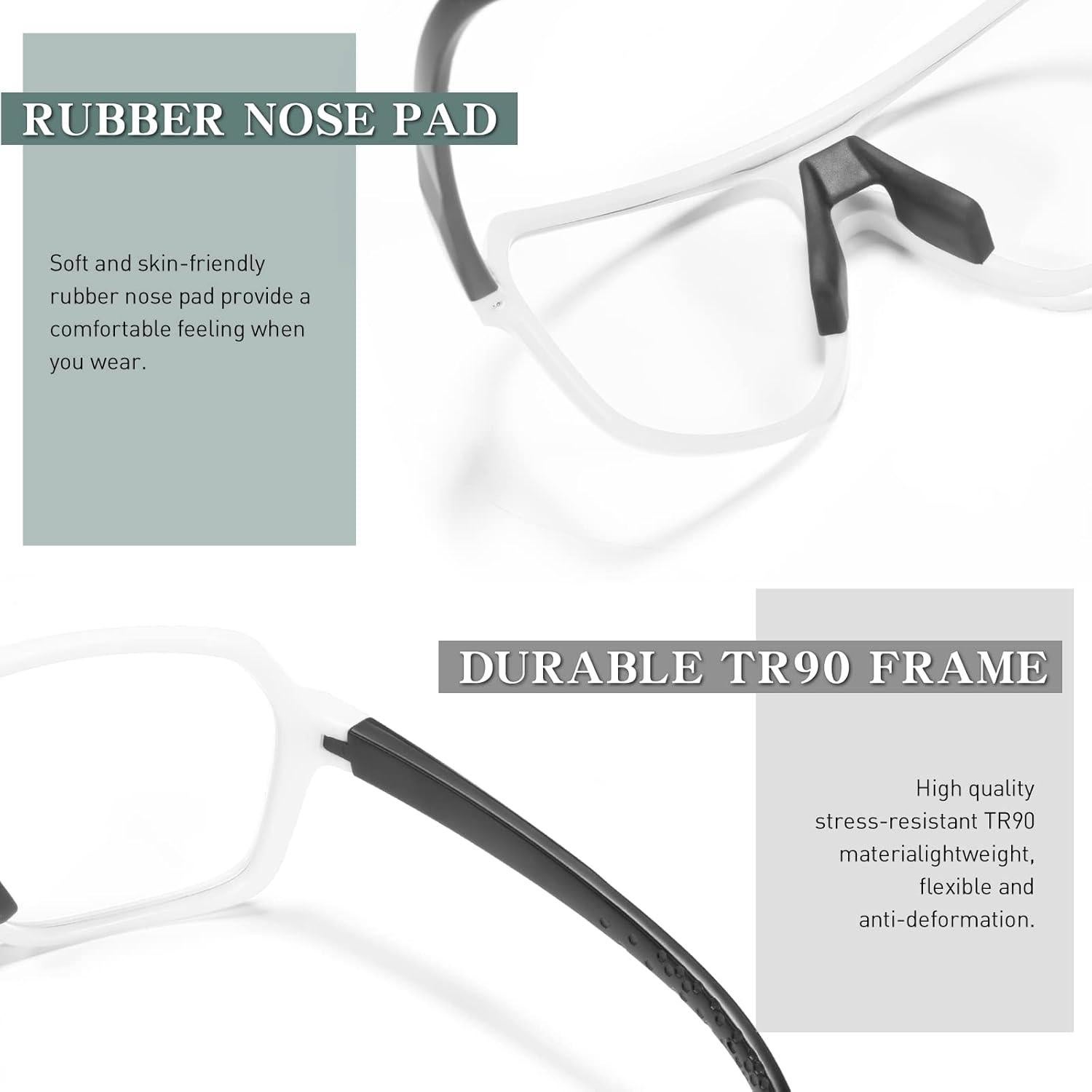 Gafas de Ciclismo KAPVOE Fotoquímicas UV400 para Adultos