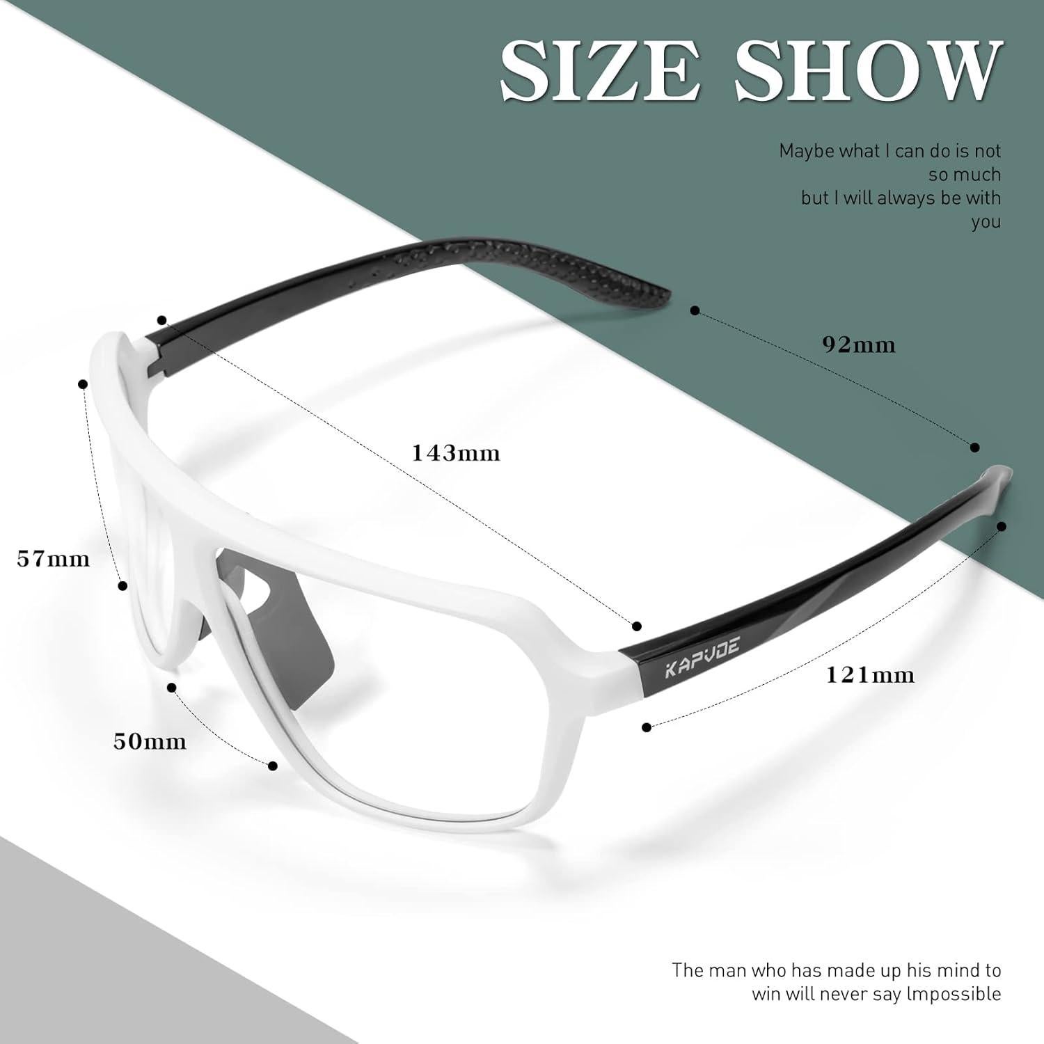 Gafas de Ciclismo KAPVOE Fotoquímicas UV400 para Adultos