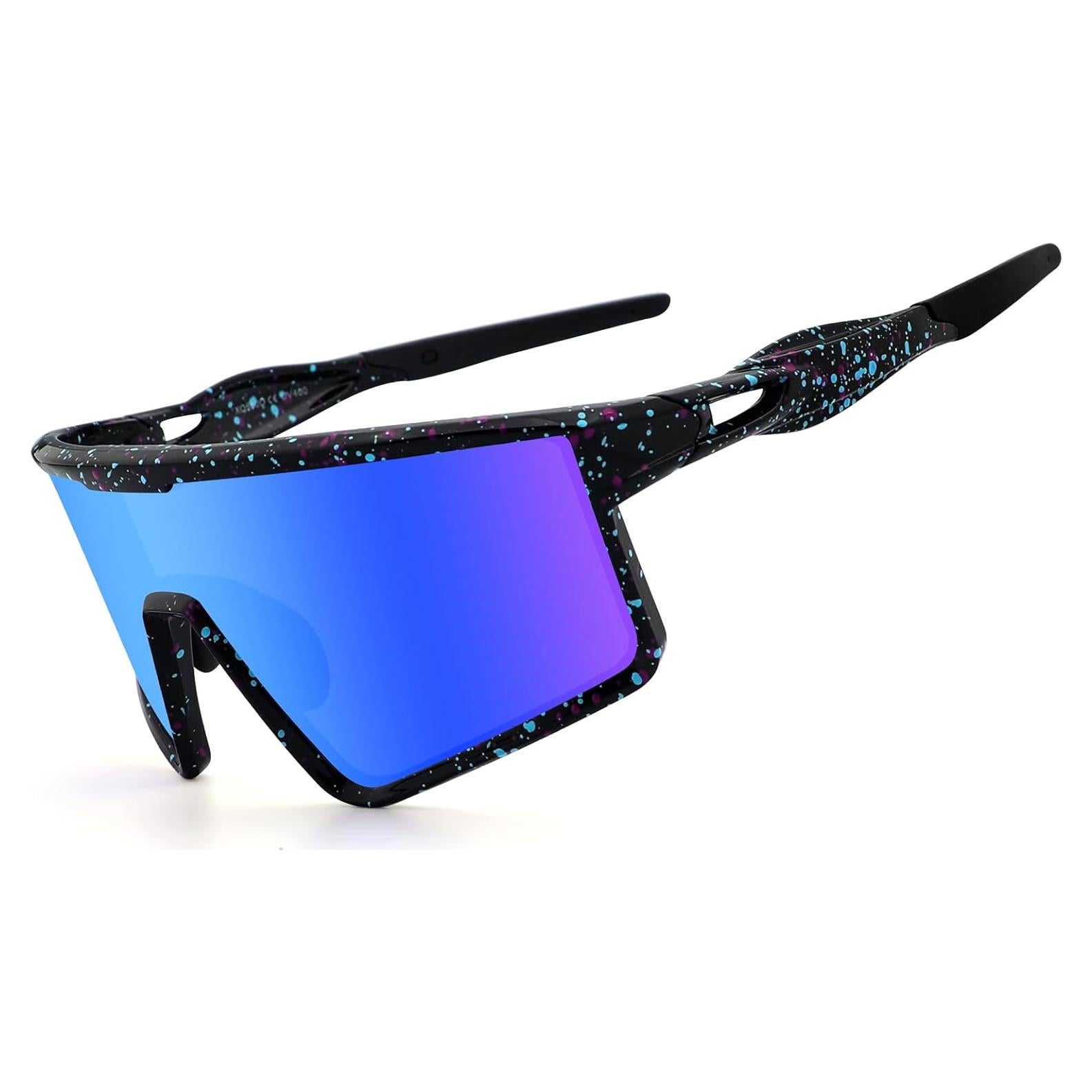 Gafas de Ciclismo Xiyalai UV400 para Adultos Azul