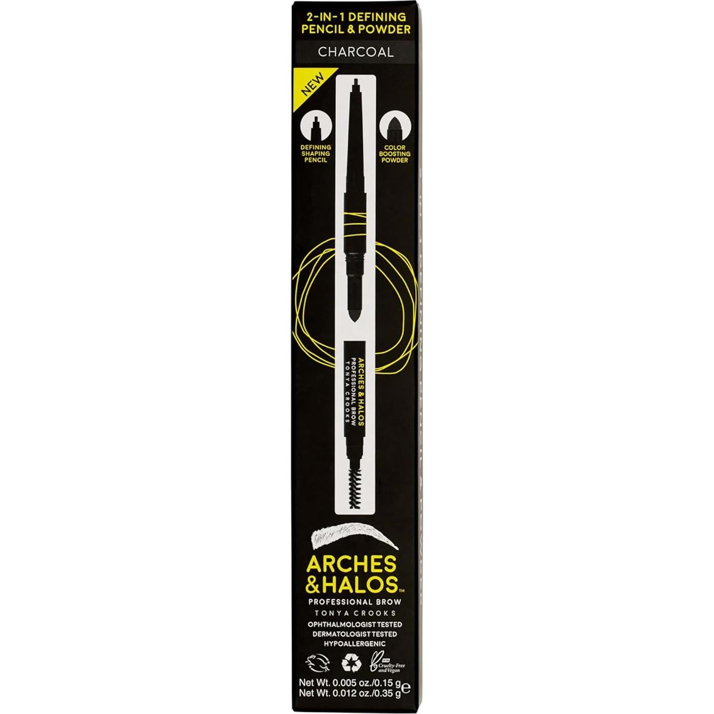Lápiz y Polvo Definidor 2 en 1 Arches & Halos Carbón 0.57 g