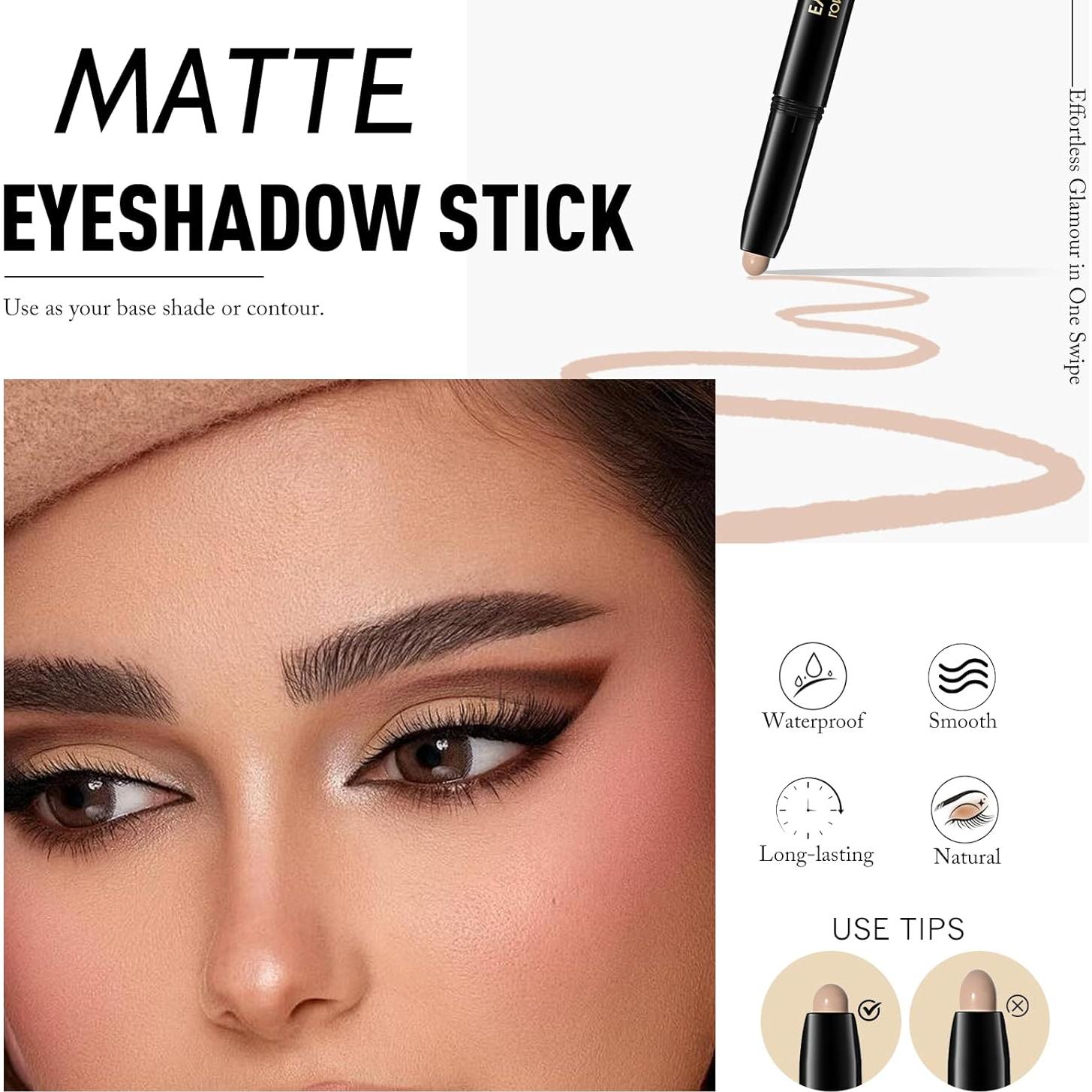 Lápiz de Sombra de Ojos Mate Wugbc 3 Desierto 12.5cm