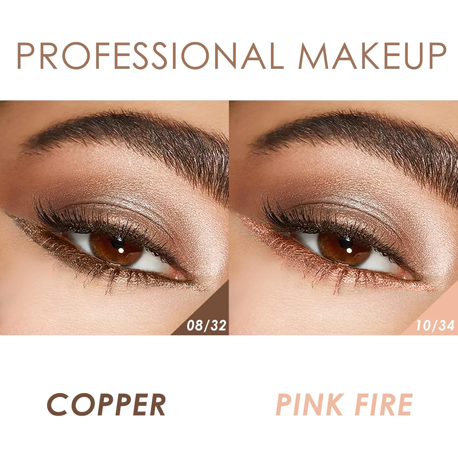 FOCALLURE 2 Pcs Lápiz Sombra de Ojos Alta Pigmentación