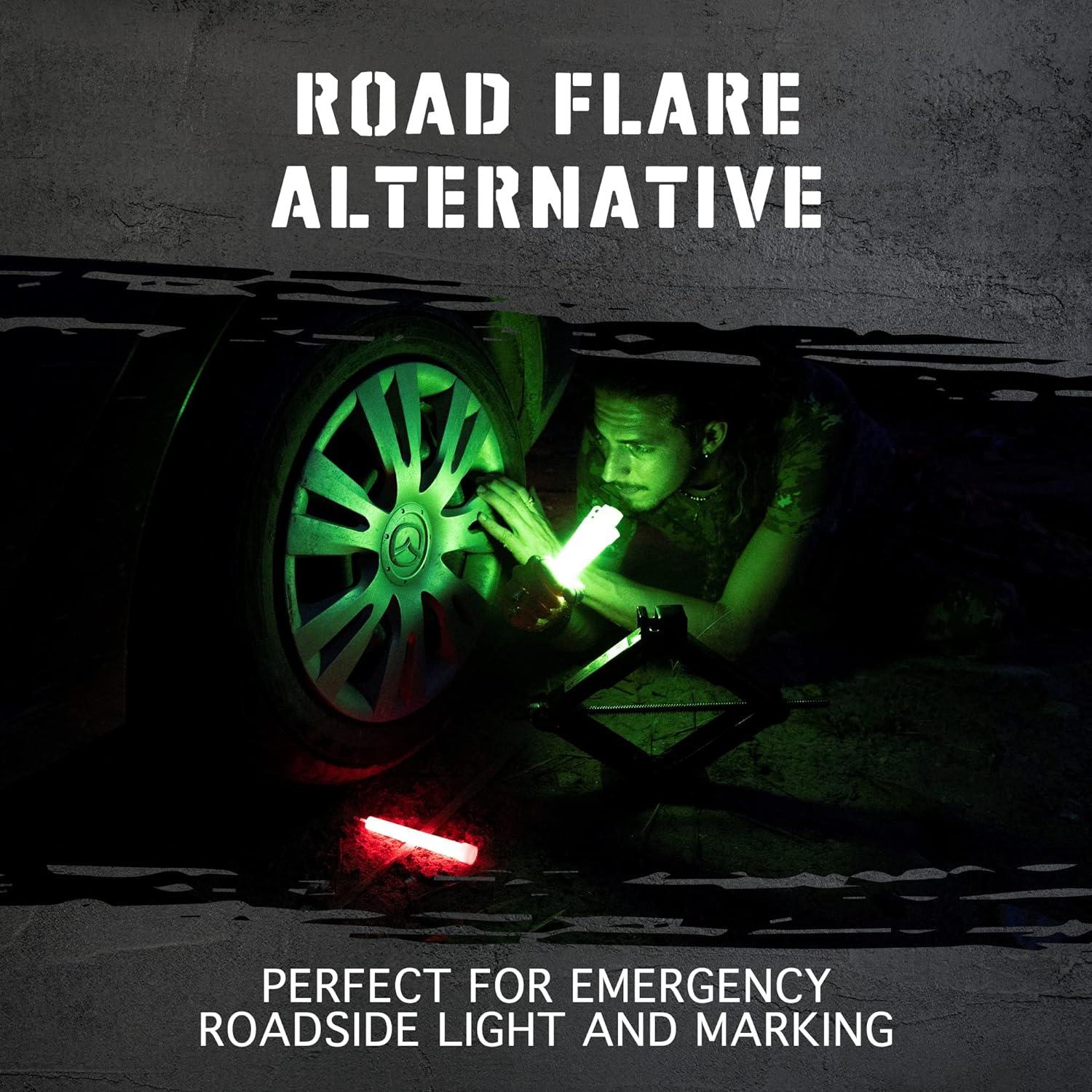 Palos de luz de emergencia Glow Mind 20 unidades 12 horas