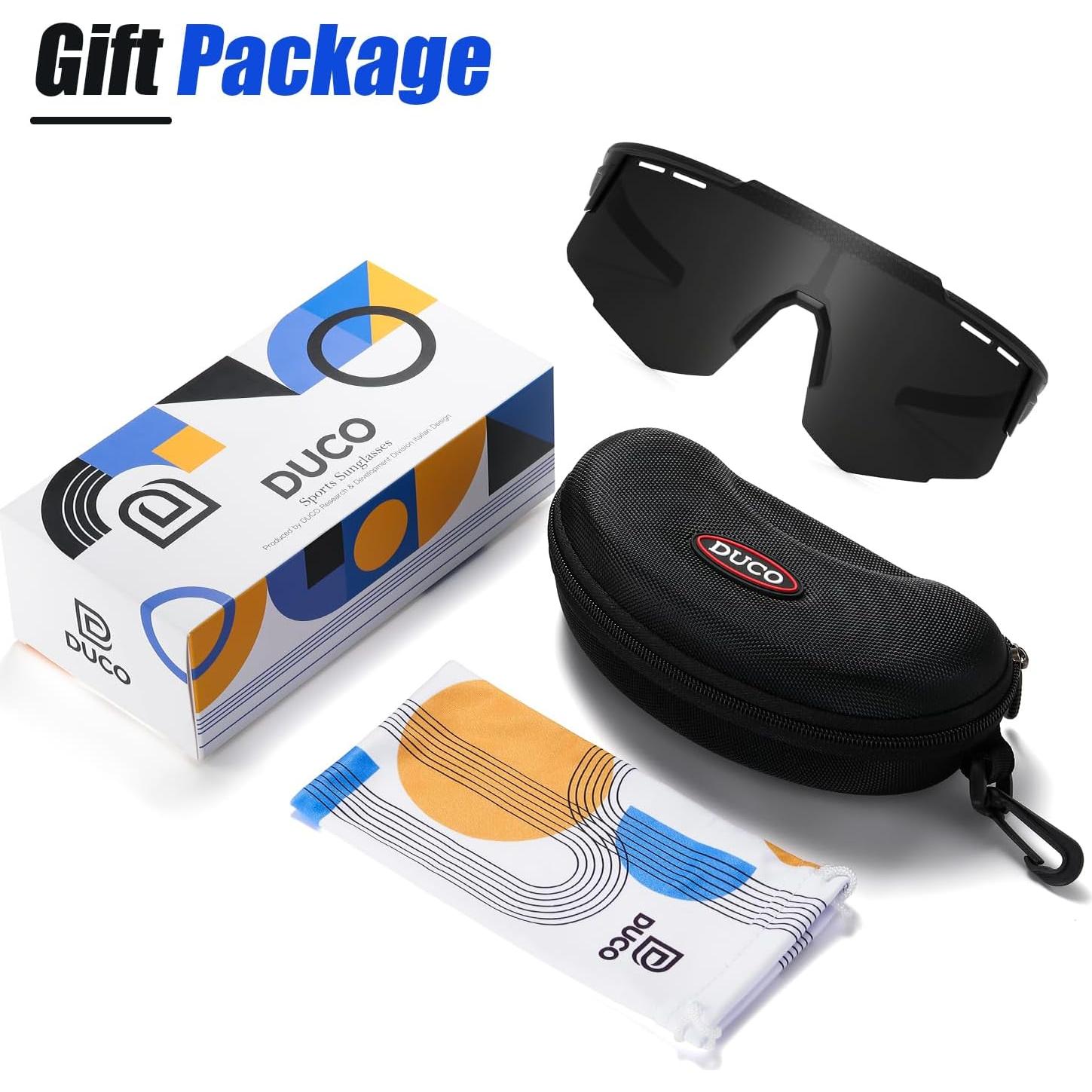 Gafas de sol deportivas DUCO polarizadas UV400 para hombres