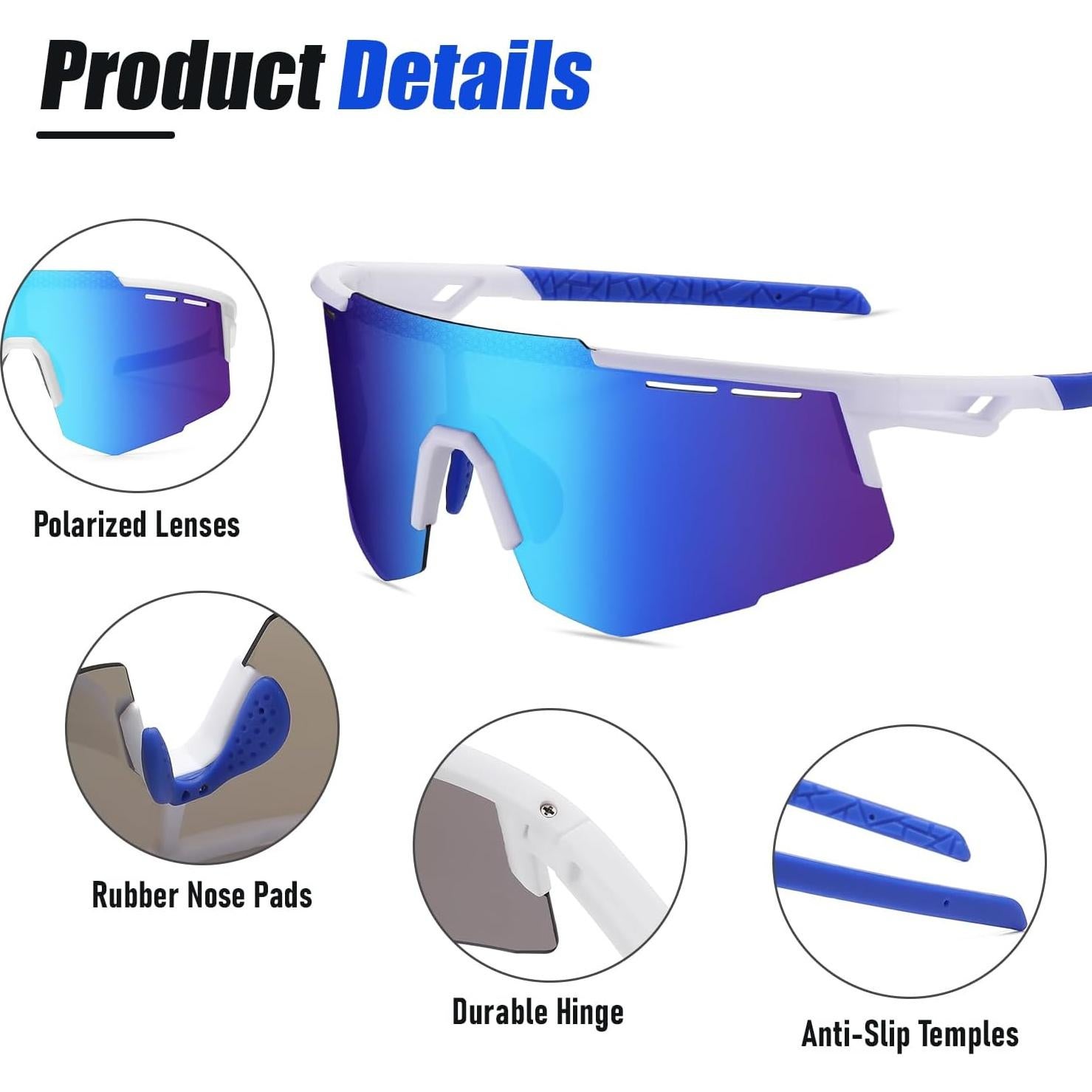 Gafas de sol deportivas DUCO DC0030 polarizadas UV400