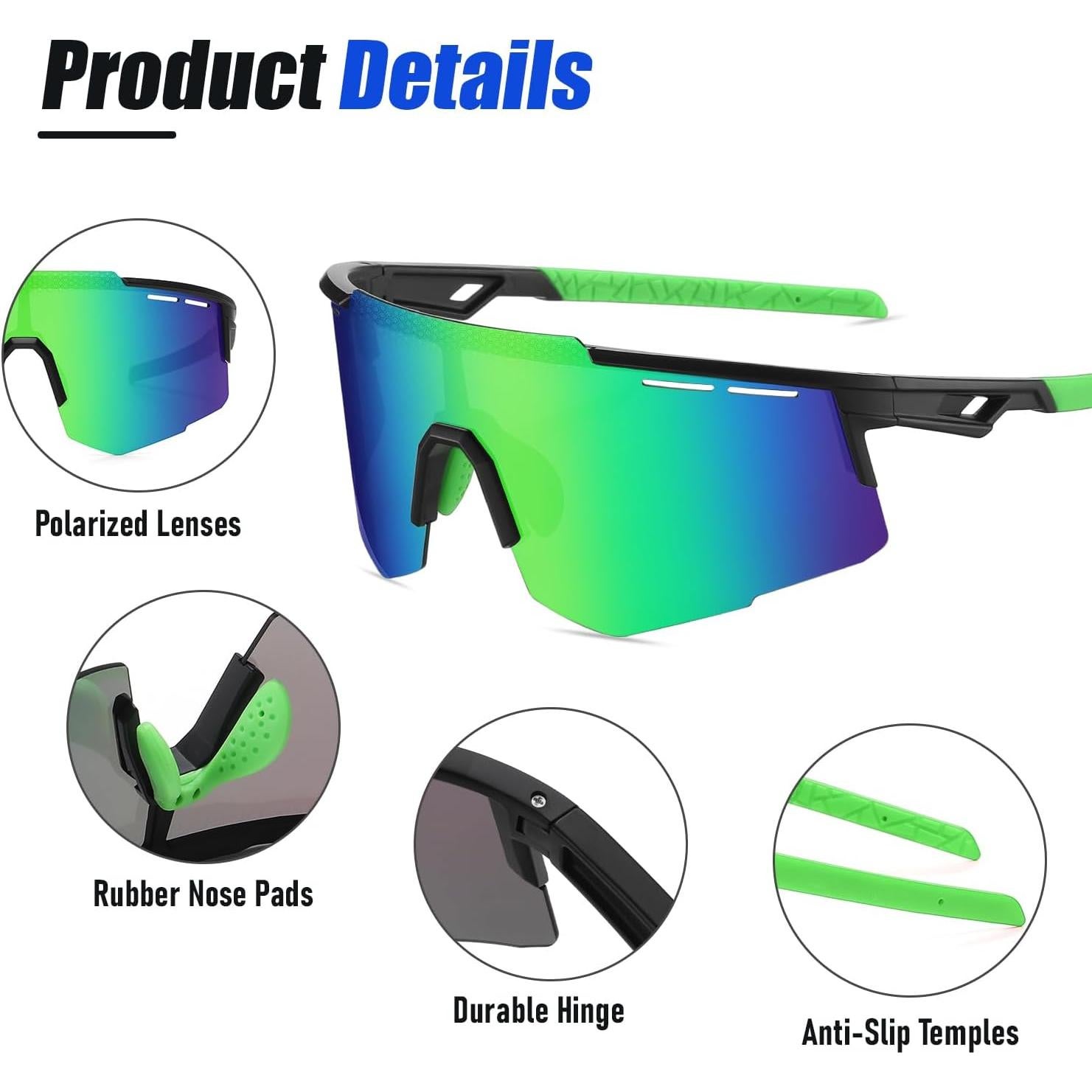 Gafas de sol deportivas DUCO DC0030 polarizadas UV400