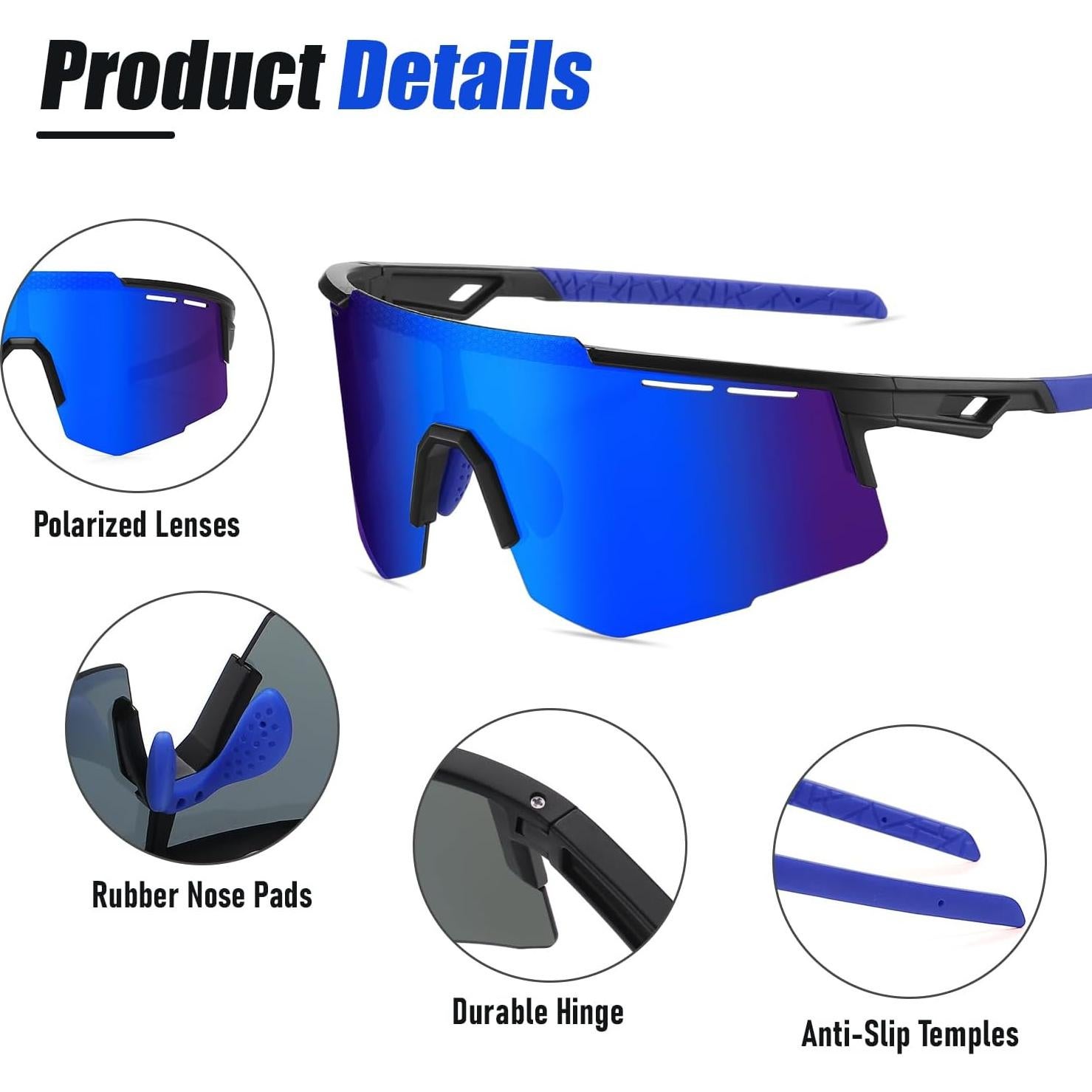 Gafas de sol deportivas DUCO DC0030 polarizadas UV400