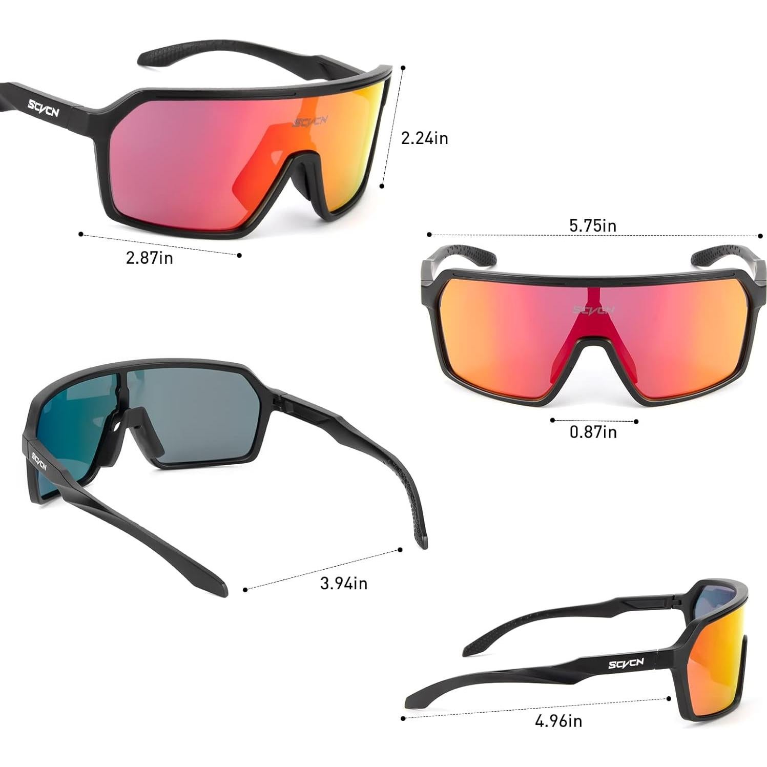 Gafas de Ciclismo Polarizadas SCVCN S61 UV400 Antideslizantes