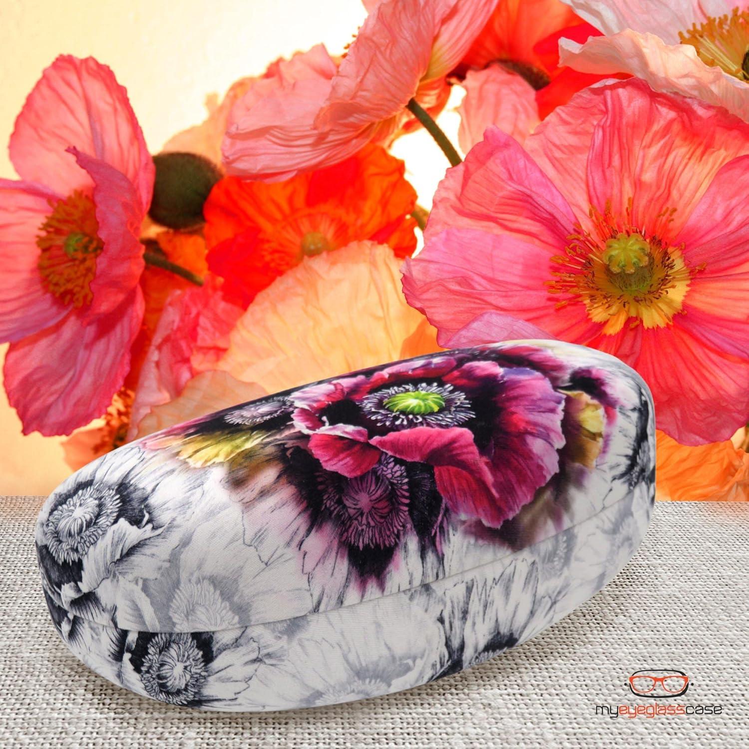 Funda Dura para Gafas MyEyeglassCase Grande Floral