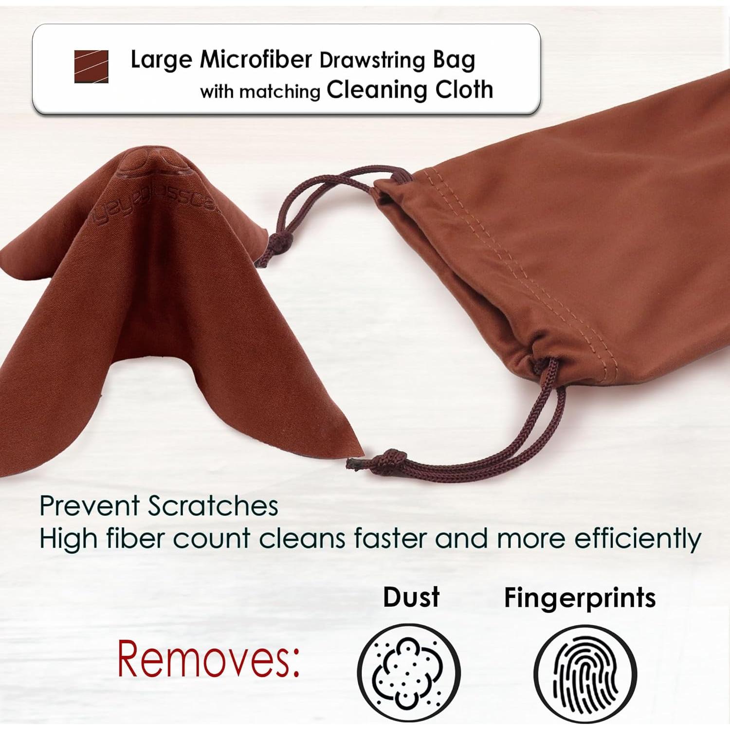 Funda Dura para Gafas MyEyeglassCase Bronce Grande