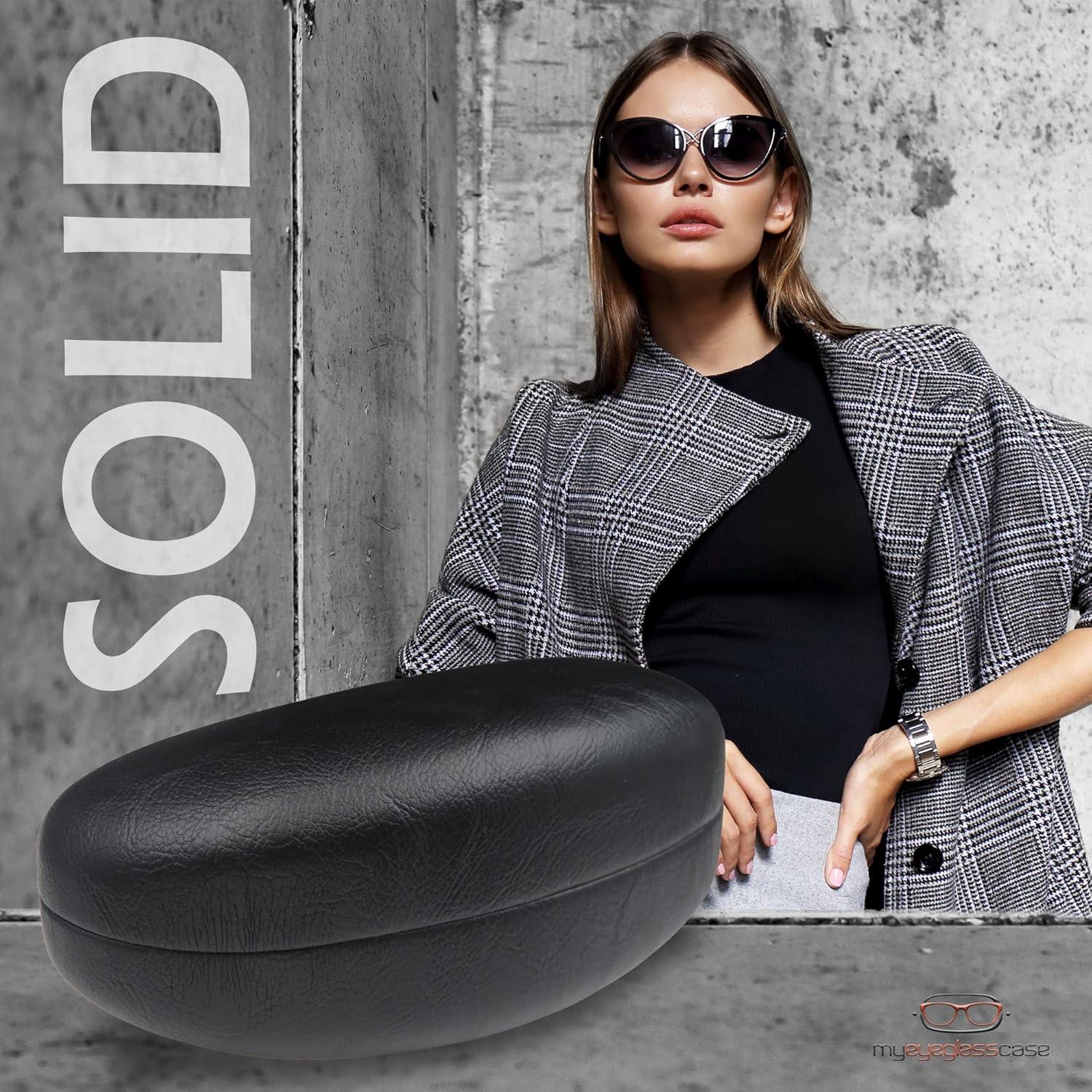 Funda Dura para Gafas MyEyeglassCase Grande Negra