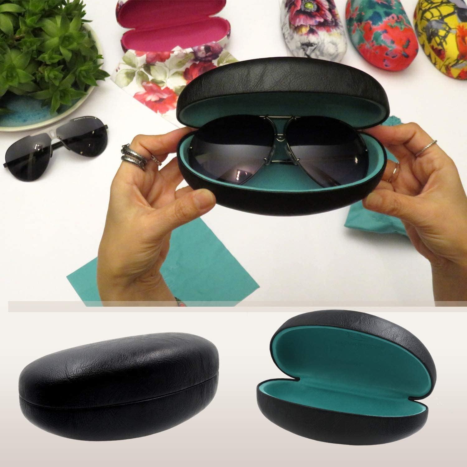 Funda Dura para Gafas MyEyeglassCase Grande Negra