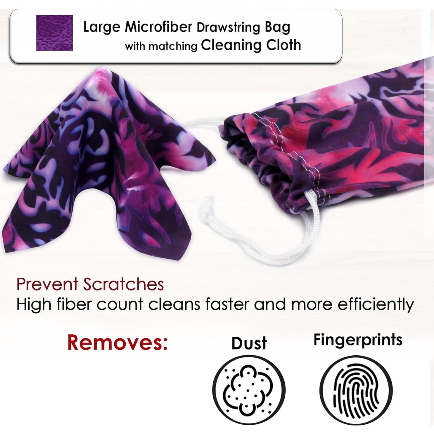 Funda Dura Grande para Gafas de Sol MyEyeglassCase Damasco