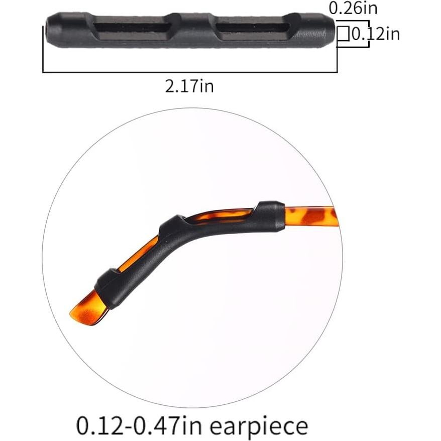 Consejos para Patillas de Gafas iGeyzoe, 16 Pares Silicona