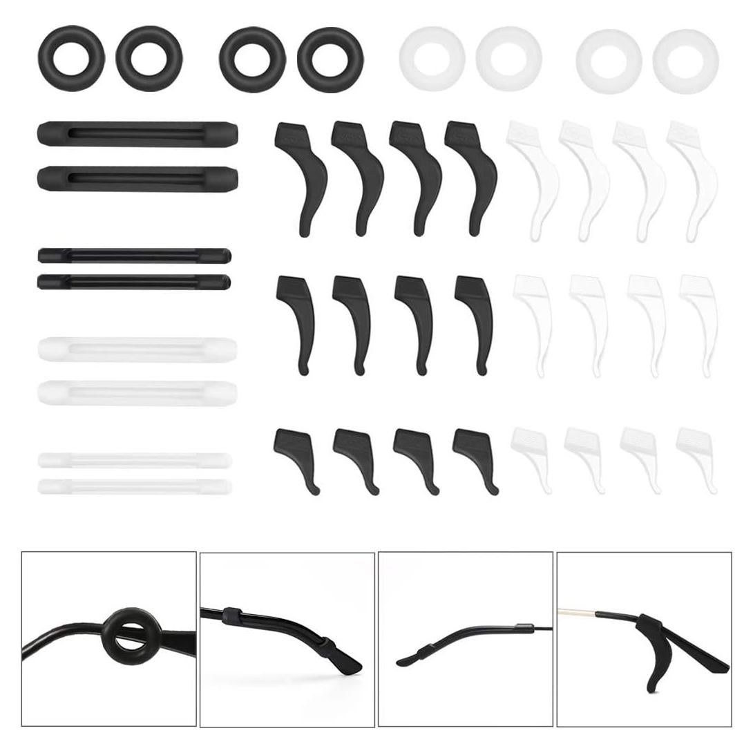 20 Pares Ganchos Silicona Antideslizantes para Gafas