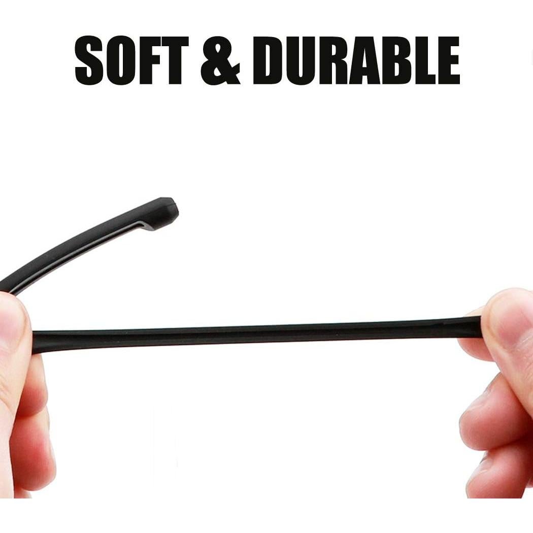 20 Pares Ganchos Silicona Antideslizantes para Gafas