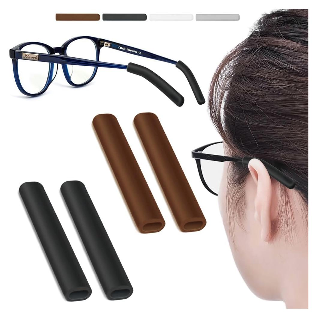 2 Pares Almohadillas Silicona IYOOH Antideslizantes Gafas