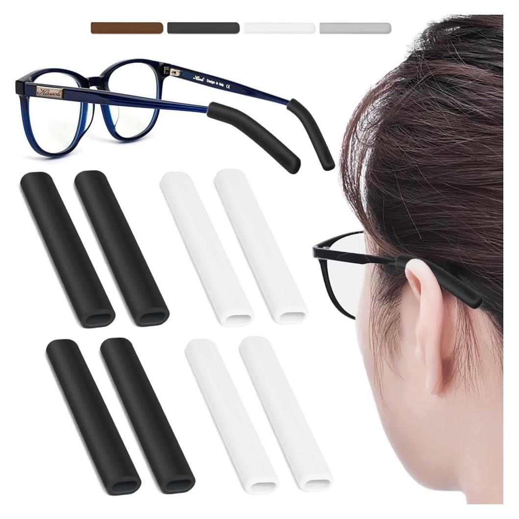 4 Pares Almohadillas Silicona Gafas IYOOH Antideslizantes