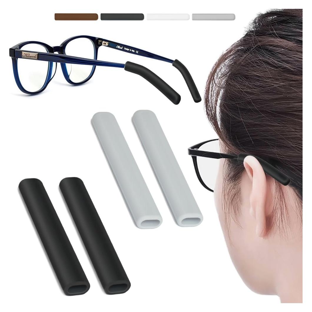 2 Pares Almohadillas Silicona Gafas IYOOH Antideslizantes