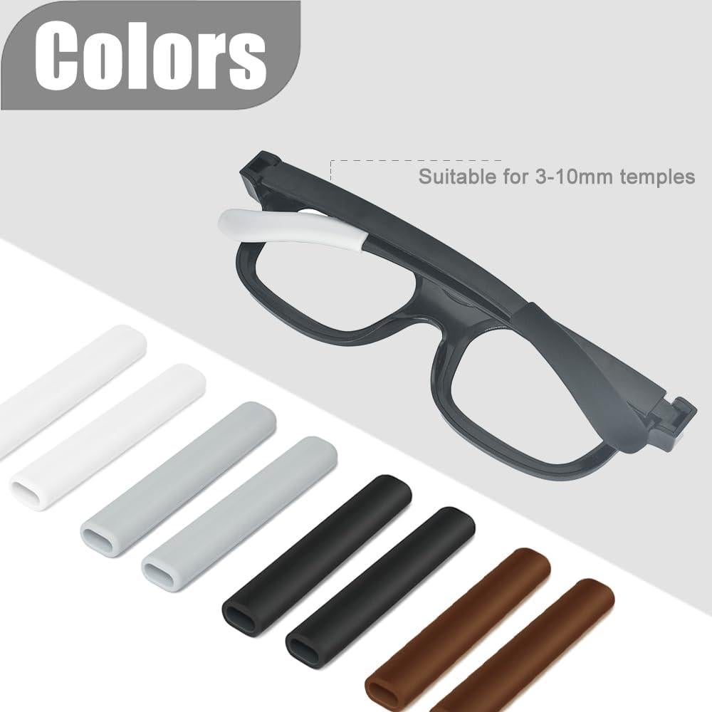 2 Pares Almohadillas Silicona Gafas IYOOH Antideslizantes