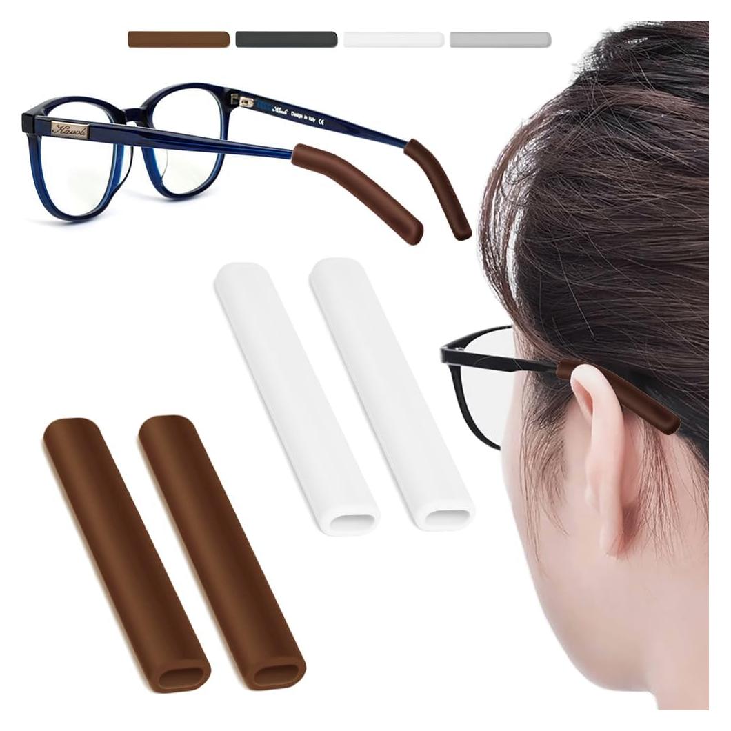 2 Pares Almohadillas Silicona Gafas IYOOH Antideslizantes