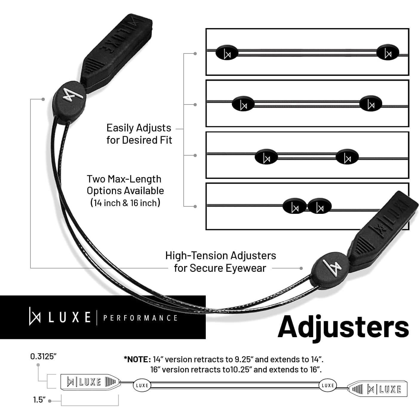 Correa para Gafas Luxe Performance CableStrap Ajustable