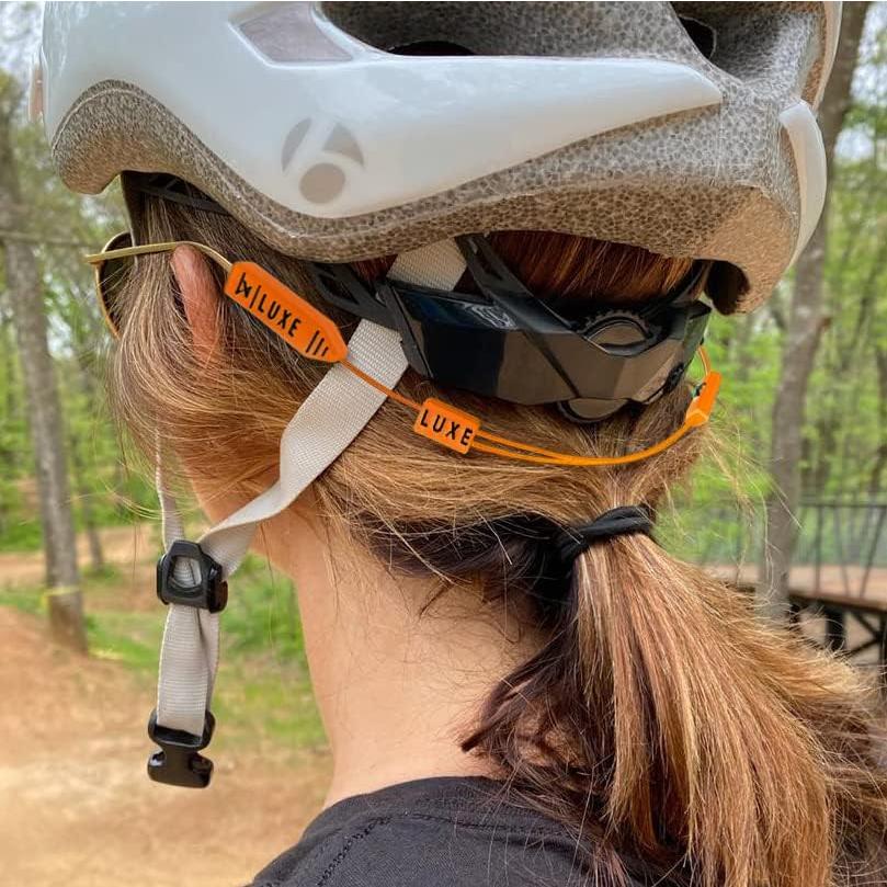 Correa para Gafas Luxe Performance Ajustable Naranja/Negro