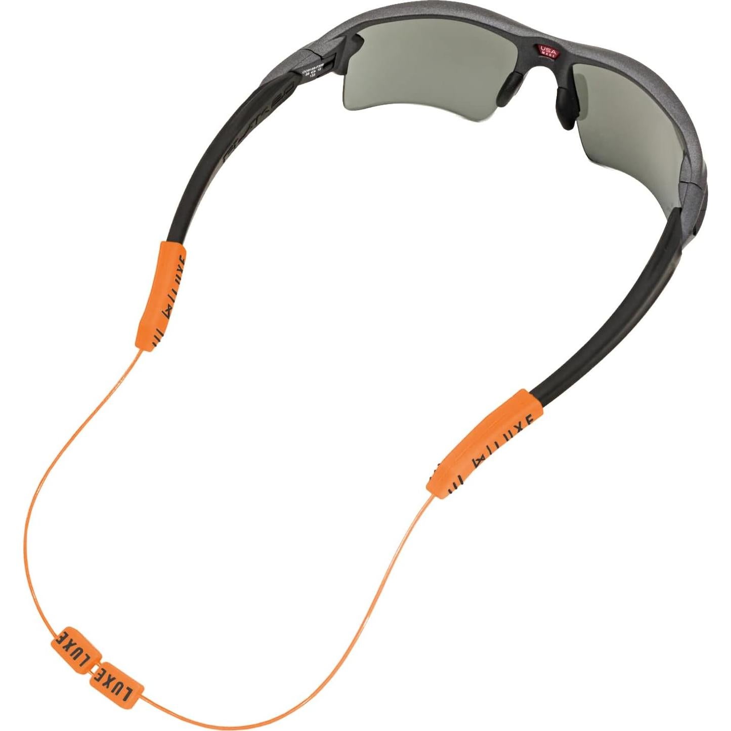 Correa para Gafas Luxe Performance Ajustable Naranja/Negro